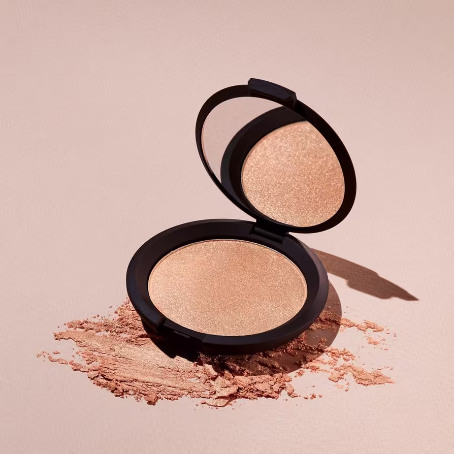 Becca Shimmering Skin Perfector Pressed Champagne Pop Highlighter   ürün resmi ve değerlendirmesi