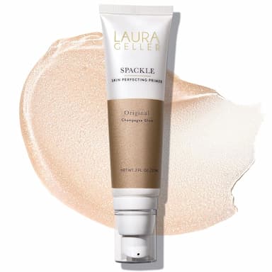 Laura Geller New York Spackle Super Size Champagne Glow Face Primer ürün resmi ve değerlendirmesi