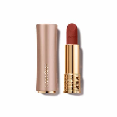 Lancome L'Absolu Rouge Intimatte Hydrating Matte Lipstick ürün resmi ve değerlendirmesi