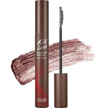 Uzun ve Kıvrık Görünüm Veren Maskara Clio Kill Lash Superproof Mascara Long Curling (BR01 Choco Brown)  ürün resmi ve değerlendirmesi