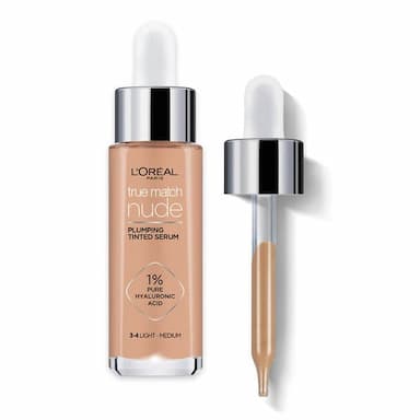 Loreal Paris True Match Nude Serum Fondöten 3-4 Light Medium ürün resmi ve değerlendirmesi