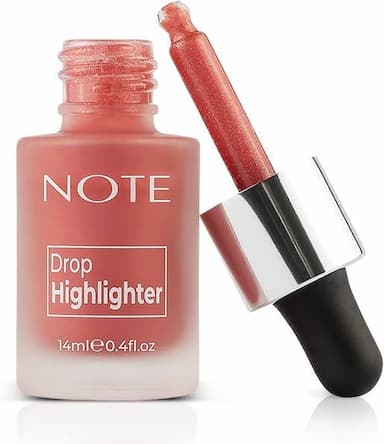 Note Cosmetics Pearl Rose Drop Highlighter Likit Allık 01 ürün resmi ve değerlendirmesi