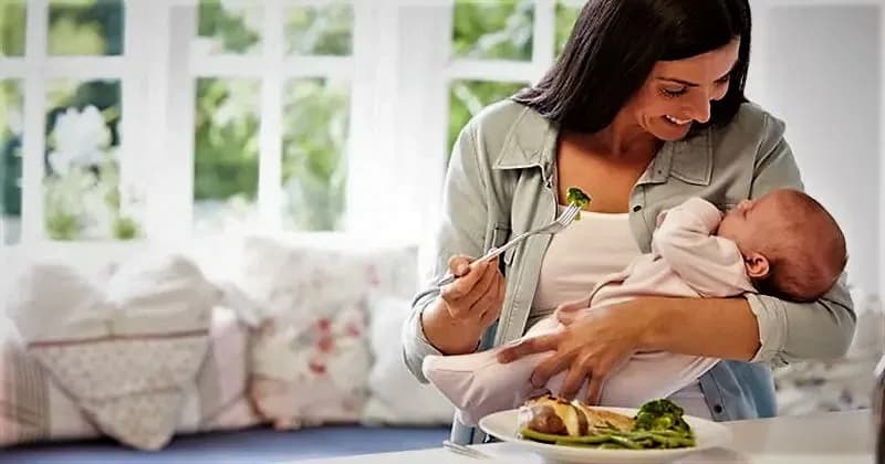 Emzirme Döneminde Beslenme: Anneler İçin Sağlıklı ve Dengeli Tarifler kapak resmi